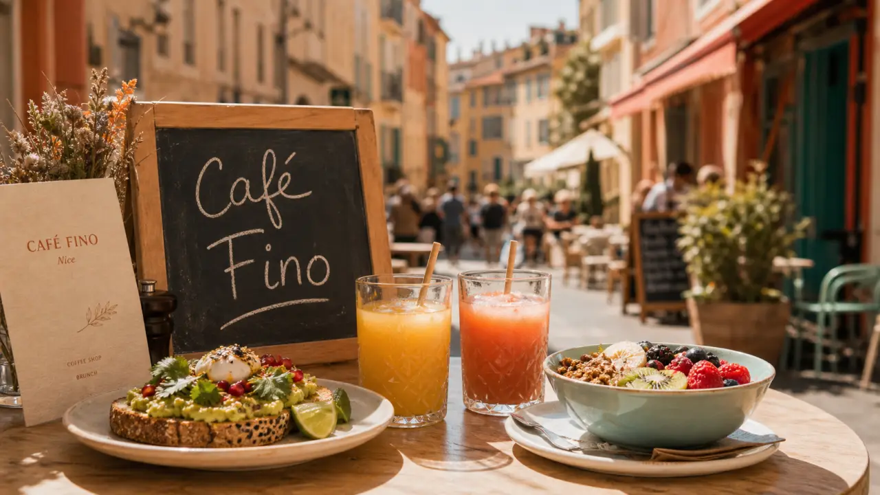 Best breakfast in nice : Café Fino, brunch sur terrasse à Nice
