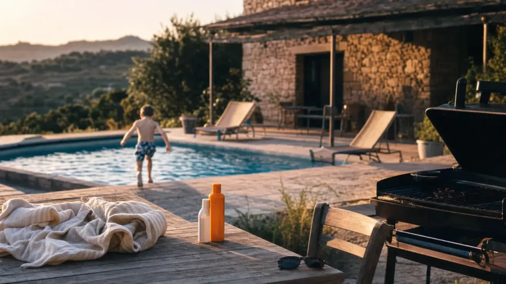 Piscine privée, partagée ou chauffée : quel gîte choisir en Ardèche ?