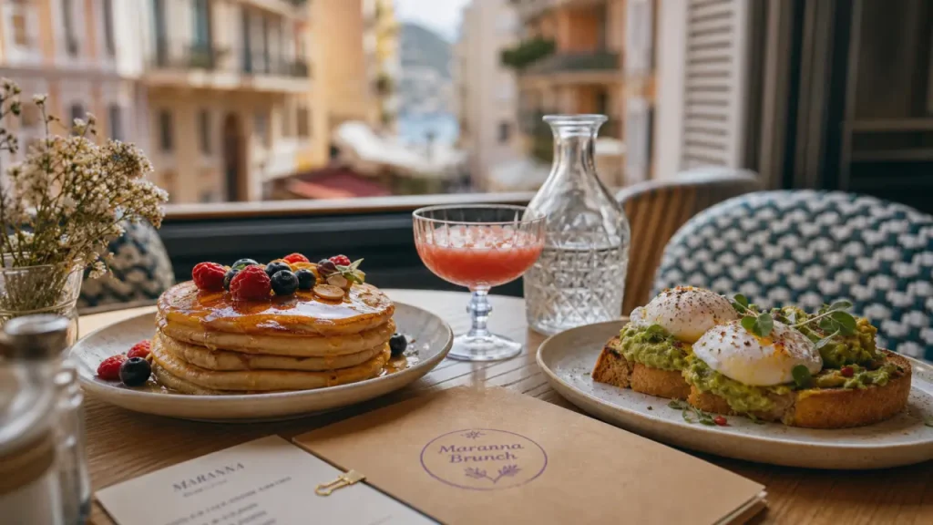 Maranna brunch à Nice : pancakes, avocado toast et vue Vieux Nice