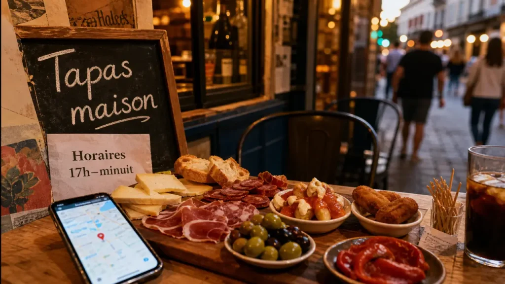 Restaurant de tapas près de vous : carte et ambiance