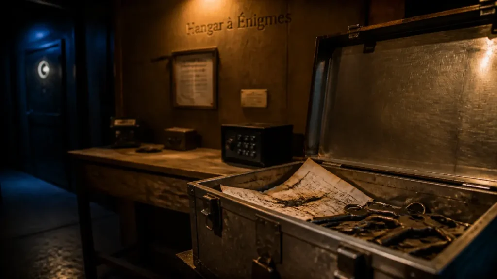 Le Hangar à Énigmes à Trouville, 60 minutes d’escape game pour 3 à 6 joueurs