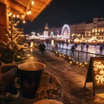 Marché noel narbonne 2025 : chalets et patinoire éclairée