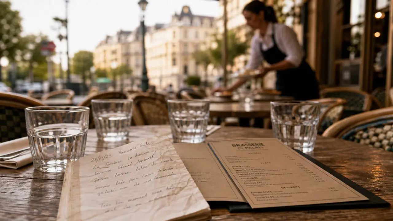 Meilleurs restaurant Vichy : brasserie élégante, table et menu
