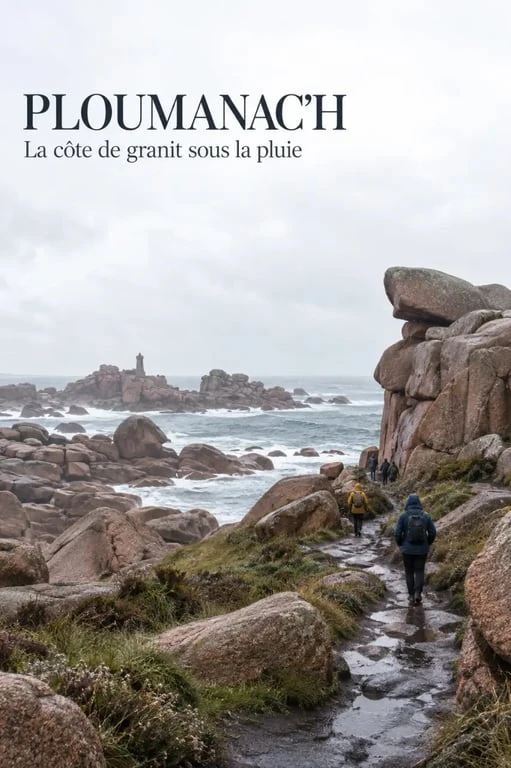Que faire à Perros-Guirec quand il pleut : promenade à Ploumanac’h sous une pluie fine
