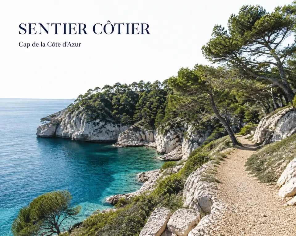 randonnée insolite côte d azur sur un sentier côtier entre pins et criques