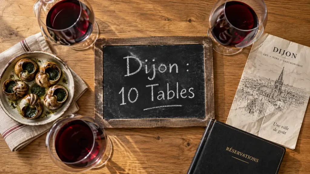 Les 10 restaurants à Dijon et en Côte-d’Or en 2026, selon chaque envie de repas