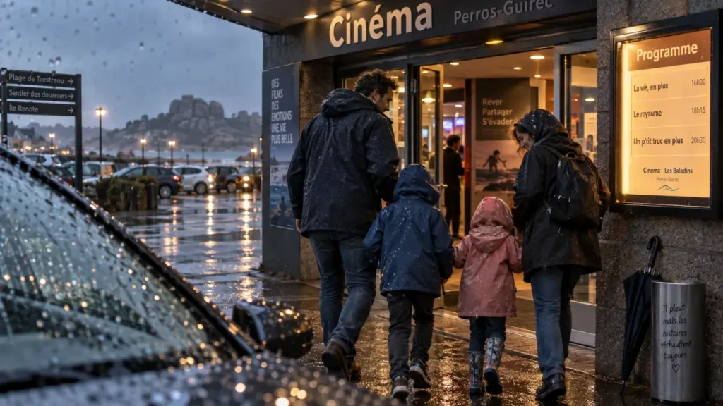 Pluie à Perros-Guirec : 5 façons de rester au chaud sans renoncer au littoral