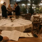 Restaurant avec salle privative Orléans, salle dressée