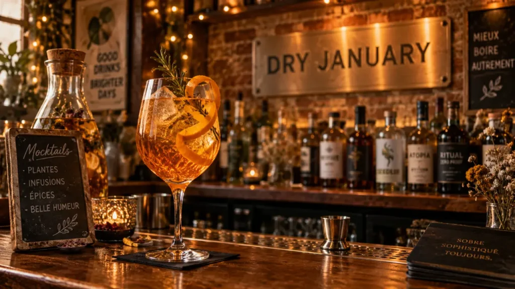 Un bar sans alcool à Paris, des cocktails travaillés et des adresses pour tous les goûts