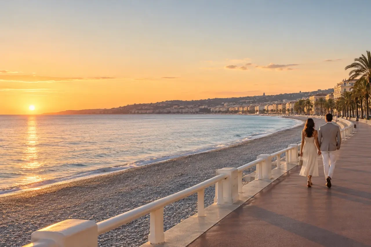 Week-end en amoureux en PACA au bord de la mer à Nice